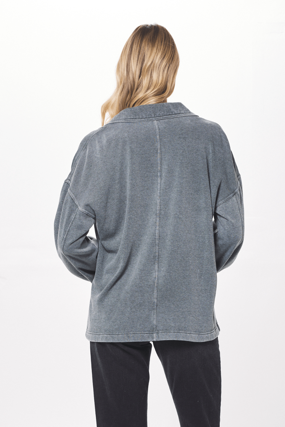 Hunter Green Cashmere Fleece Blazer