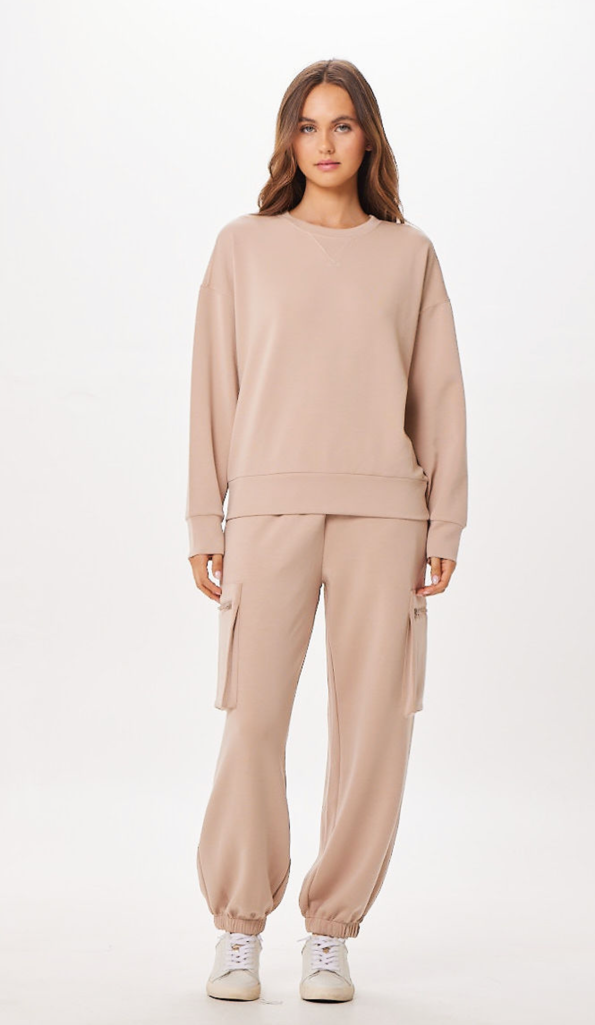 Nude Cloud Fleece Crewneck