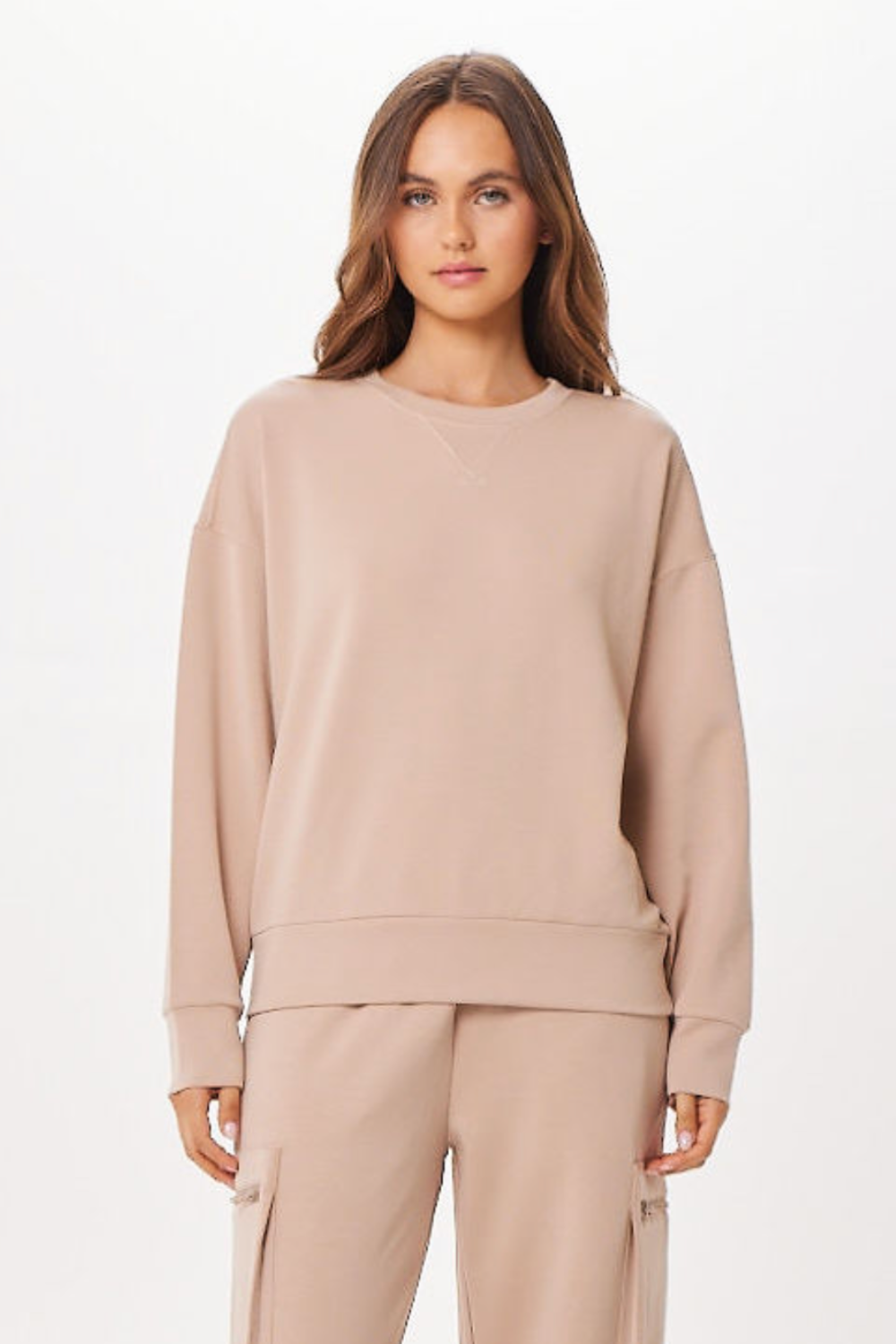 Nude Cloud Fleece Crewneck