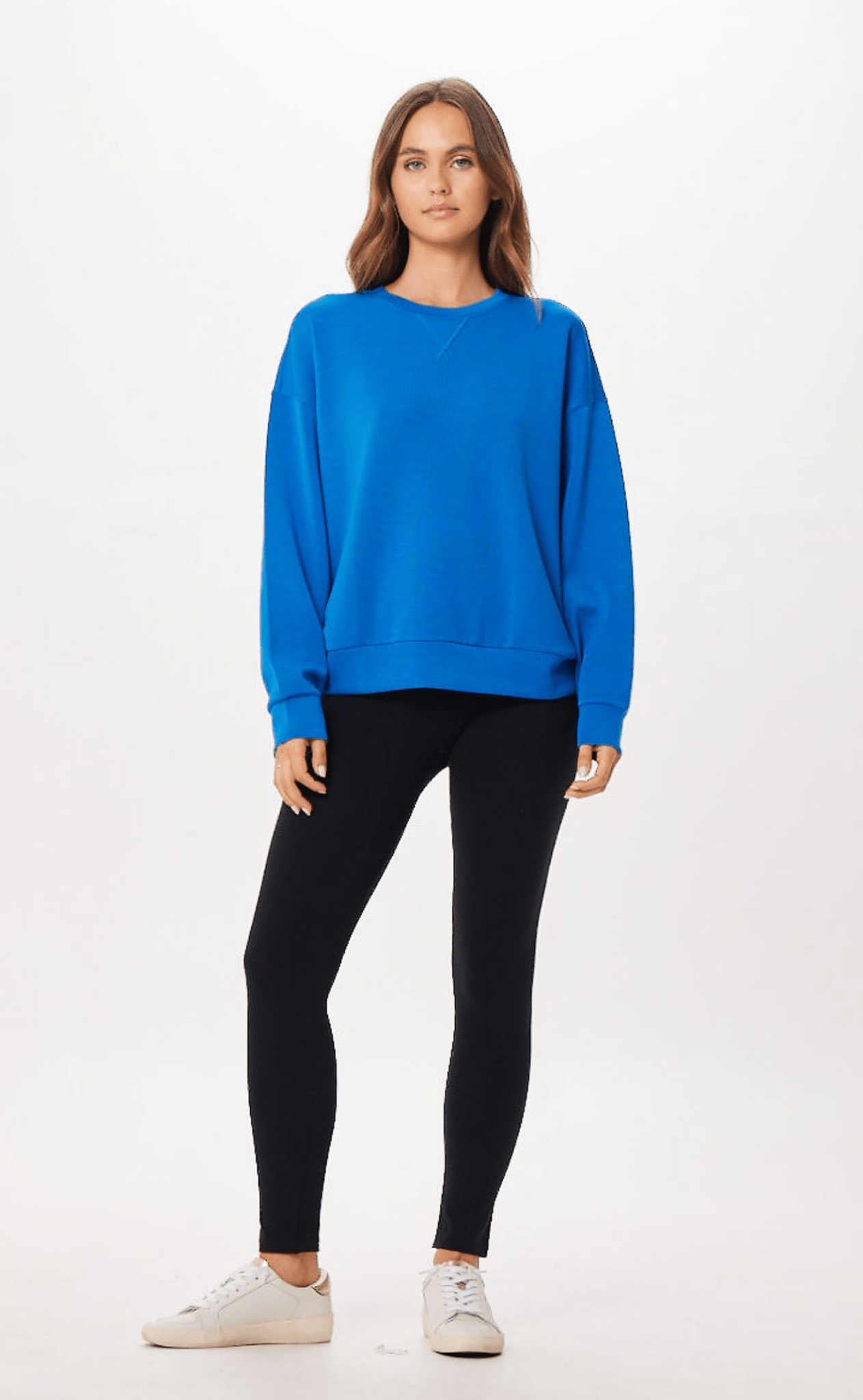 Cobalt Cloud Fleece Crewneck