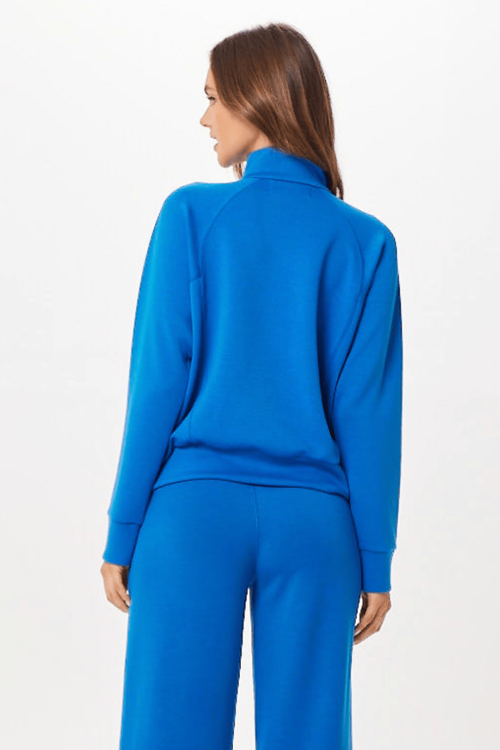 Cobalt Cloud Fleece Half Zip Sweatshirt