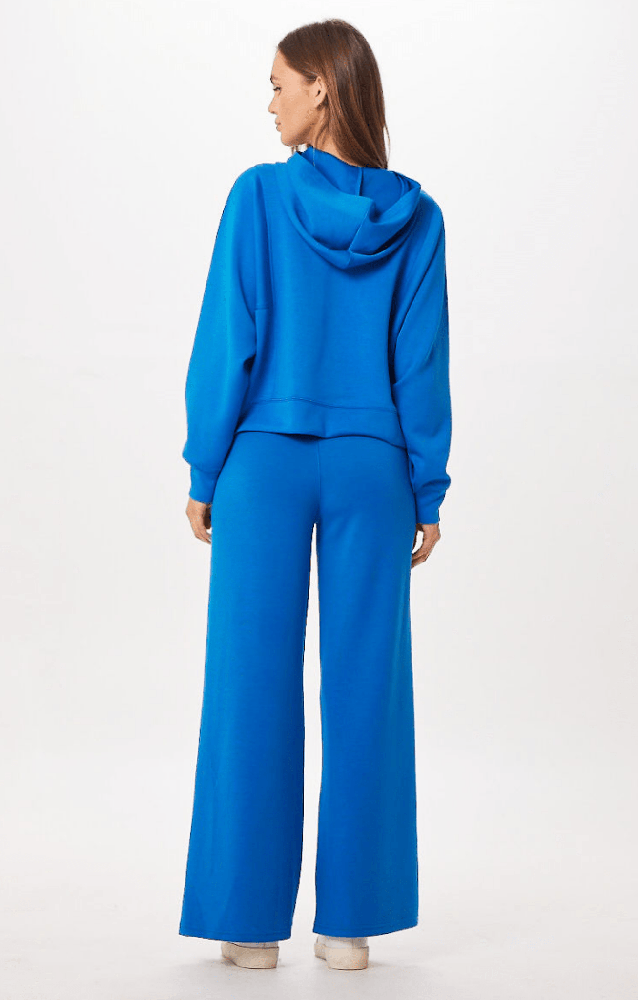 Cobalt Cloud Half Zip Pullover Hoodie